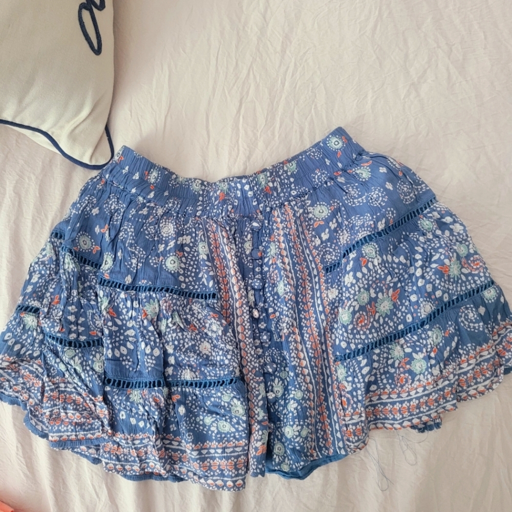 Womens Adorable Mini Skirt Rockin C Size Medium, 💖